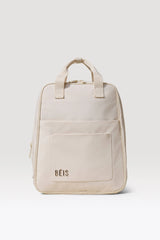 The Expandable Backpack in Beige