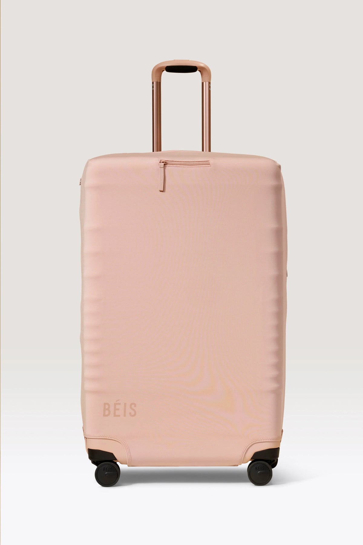 The Large Check-In Luggage Cover in Atlas Pink