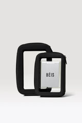 The In Flight Cosmetic Set in Black