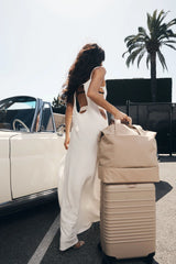 The Mini Weekender in Beige