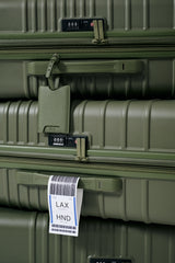 The Luggage Tag in Olive